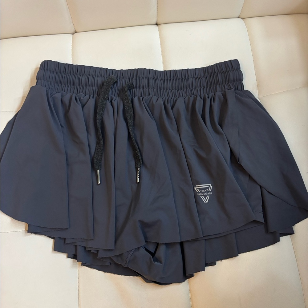 Women's Gray butterfly shorts